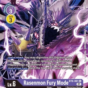 Rasenmon Fury Mode BT8-081