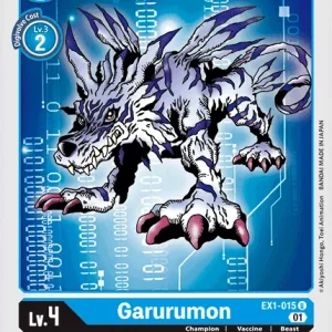 Garurumon EX1-015