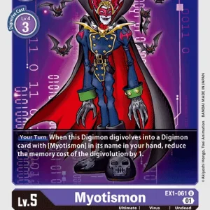 Myotismon EX1-061