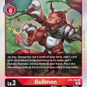 Guilmon EX2-008