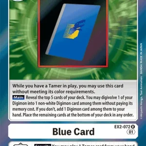 Blue Card EX2-072