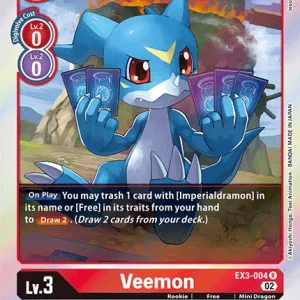 Veemon EX3-004