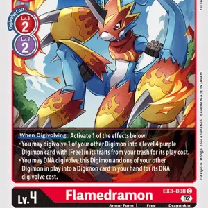 Flamedramon EX3-008