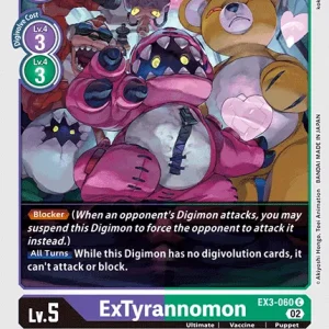 Extyrannomon EX3-060