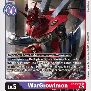 Wargrowlmon EX3-062