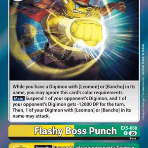 Flashy Boss Punch EX5-068