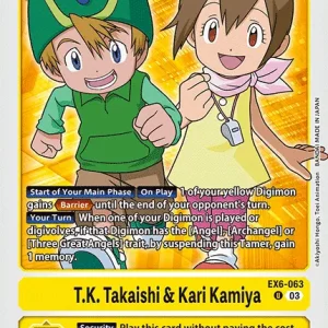 T.k. Takaishi & Kari Kamiya EX6-063