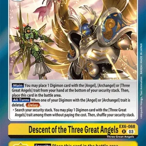 Descent Of The Three Great Angels EX6-068