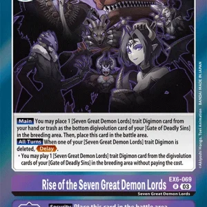Rise Of The Seven Great Demon Lords EX6-069