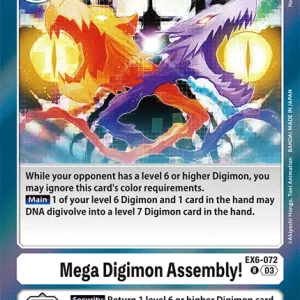 Mega Digimon Assembly! EX6-072