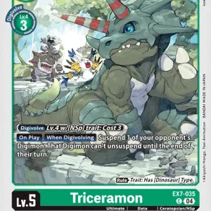 Triceramon EX7-035