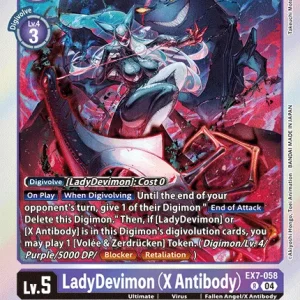 Ladydevimon (x Antibody) EX7-058