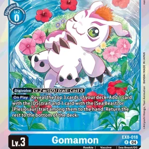 Gomamon EX8-018