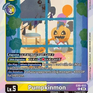 Pumpkinmon EX8-033
