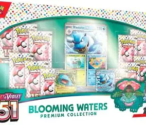 Pokémon Scarlet and Violet 151 Colección Premium Blooming Waters ENG