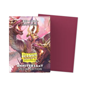 Folios Dragon Shield Red Gold Matte Dual