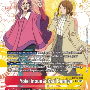 Yolei Inoue & Kari Kamiya BT16-084 Alter