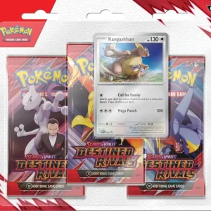 Pokémon Destined Rivals 3 Booster Blister - Kangaskhan ESP