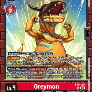 Greymon EX9-009-U