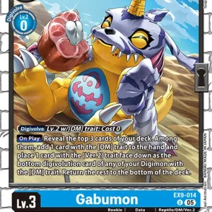 Gabumon EX9-014-U