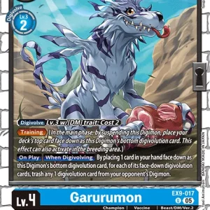 Garurumon EX9-017-U