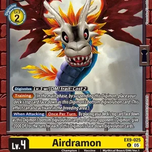 Airdramon EX9-025-U