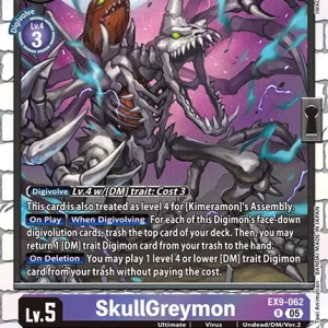 Skullgreymon EX9-062-R