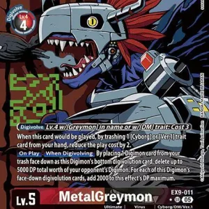 Metalgreymon EX9-011-SR Alter