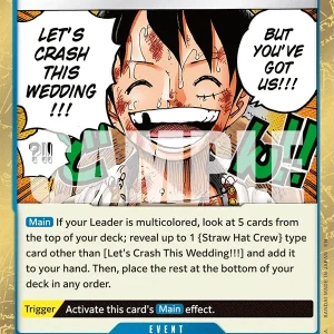 Let's Crash This Wedding!!! OP11-060-R