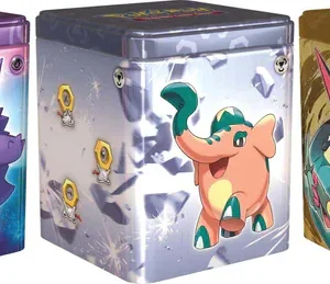 Pokémon March 2024 Q1 Stacking Tins ESP