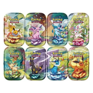 Pokémon Scarlet & Violet 8.5 Prismatic Evolutions Mini Tin ESP