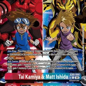 Tai Kamiya & Matt Ishida EX9-066-R Alter