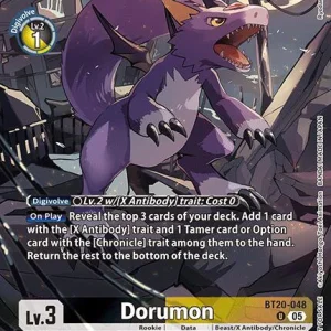 Dorumon BT20-048 Box Topper