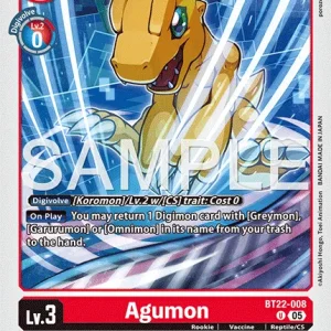 Agumon BT22-008-U