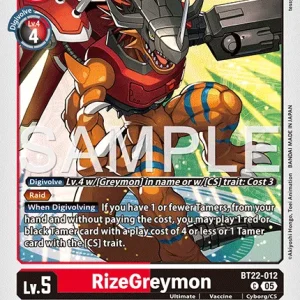 Rizegreymon BT22-012-C