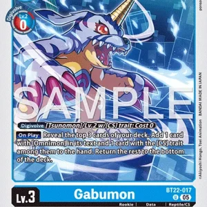 Gabumon BT22-017-U