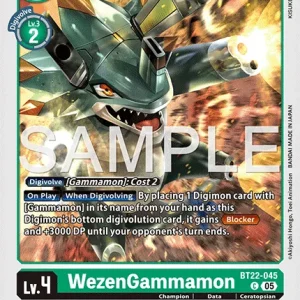 Wezengammamon BT22-045-C
