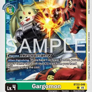 Gargomon BT22-046-C
