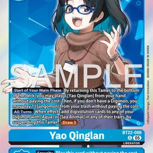 Yao Qinglan BT22-086-R