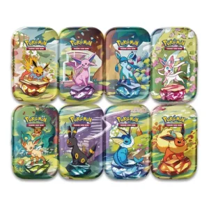 Pokémon Mini Tin Prismatic Evolution - ESPAÑOL