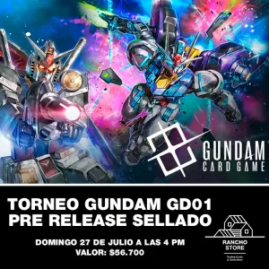 Torneo Gundam GD01 Pre Release SELLADO