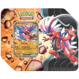 Pokémon Koraidon ex Slashing Legends Tin
