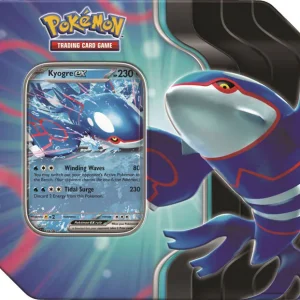 Pokémon Kyogre ex Azure Legends Tin
