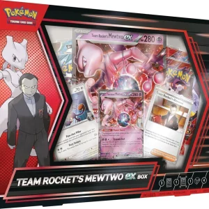 Pokémon: Team Rocket’s Mewtwo ex Box