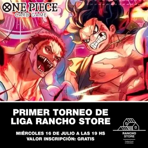 Entrada Inaugural Liga One piece Rancho Store - Miercoles 19/07 19:00hs