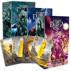 Mitos y Leyendas: Relatos de Hijos de Daana (3 modelos) + 2 cartas secretas al azar
