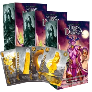 Mitos y Leyendas: Necromancia Relatos de Hijos de Daana + 2 Cartas secretas