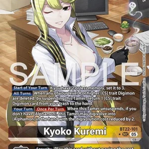 Kyoko Kuremi BT22-101 Alter