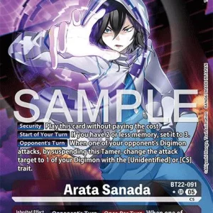 Arata Sanada BT22-091-SR Alter