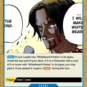 I Will Make Whitebeard The King Of The Pirates OP12-058-C
